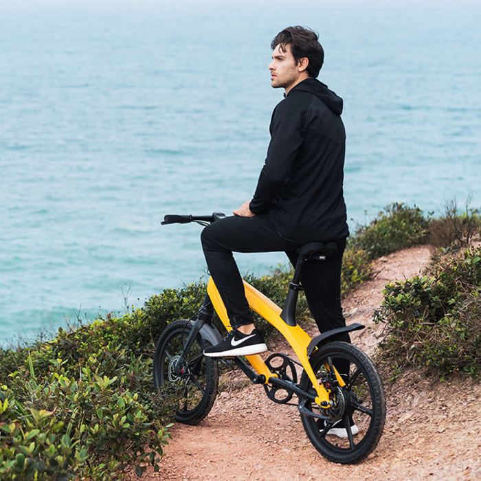 Bicicleta electrica Lehe S1 - Galben [6]