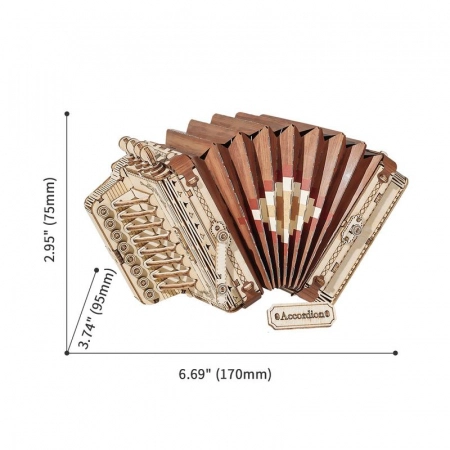 Puzzle 3D, Acordeon, 152 piese [2]