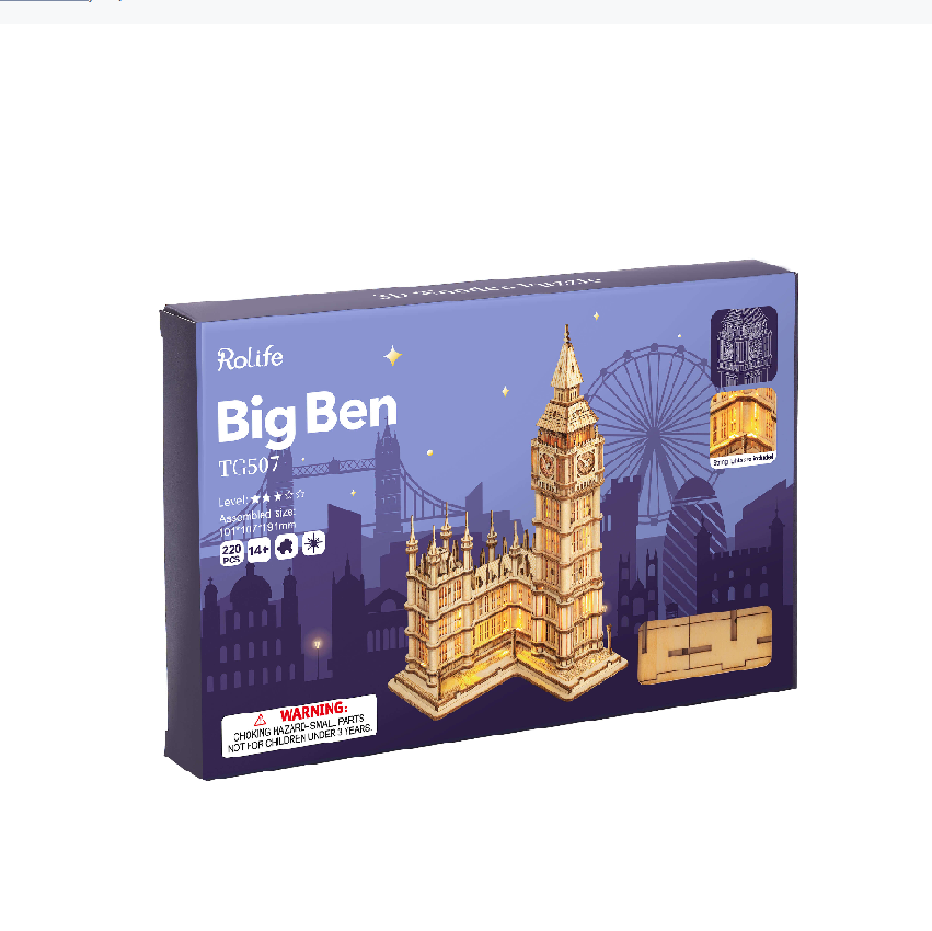 Puzzle 3D, Big Ben, 220 piese [4]