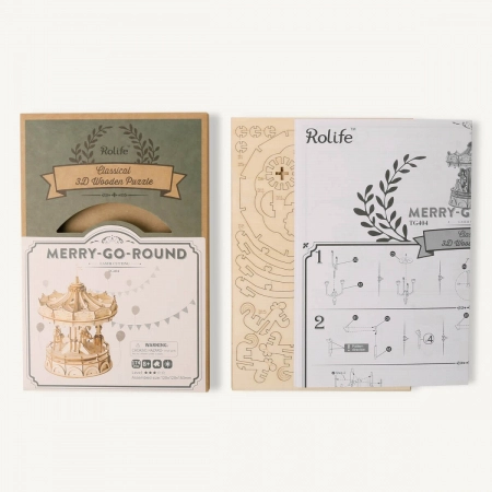 Puzzle 3D Carusel [4]