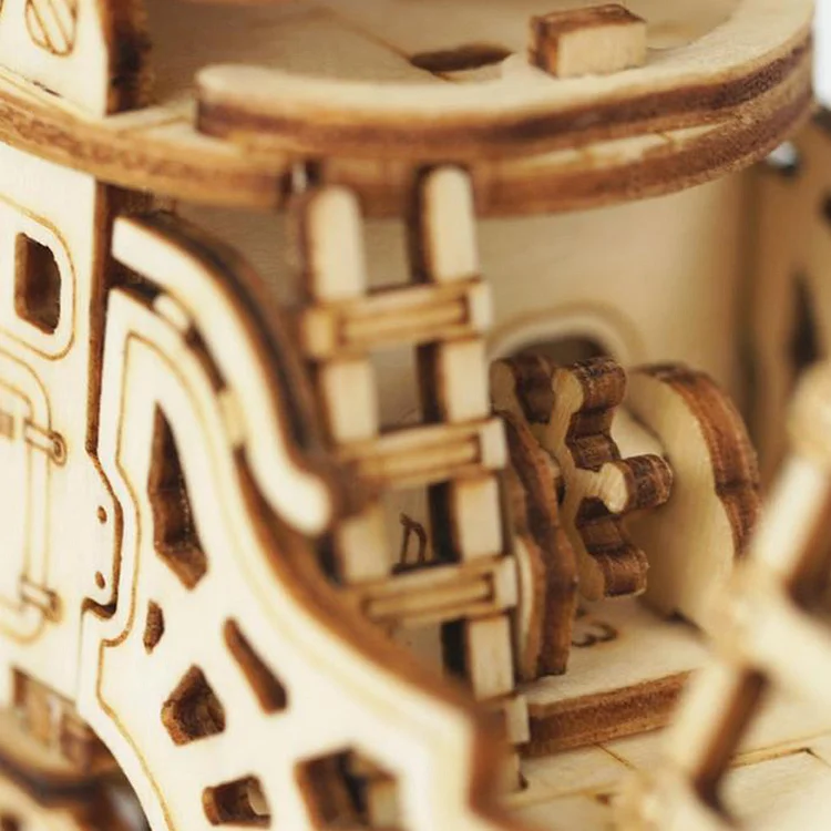 Puzzle 3D Dirijabil Steampunk [3]