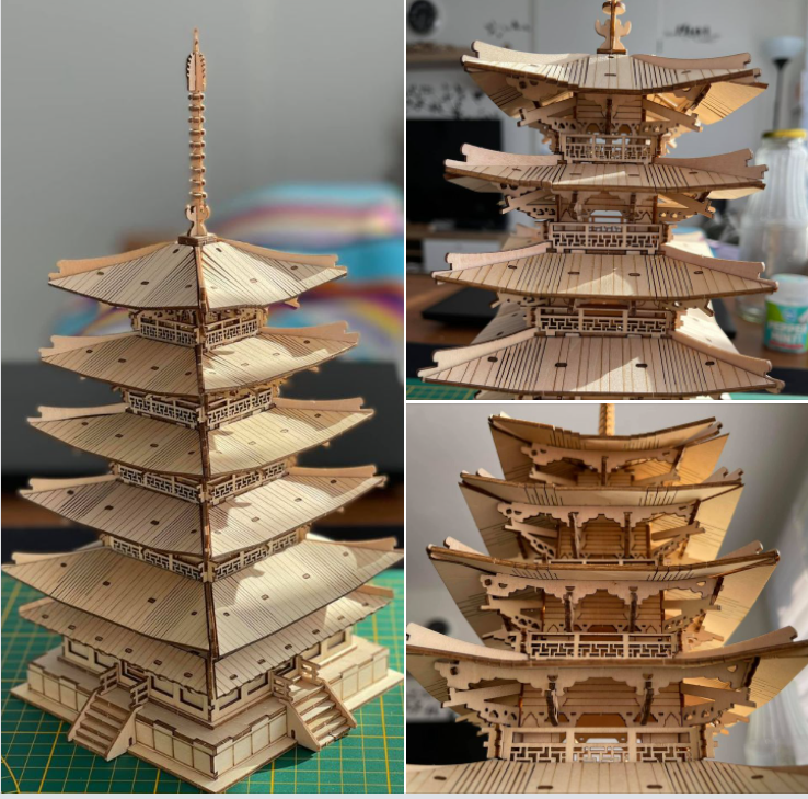 Puzzle 3D, Pagoda, 275 piese [5]