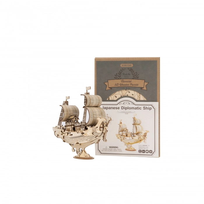 Puzzle 3D Japanese Diplomatic Ship [2]