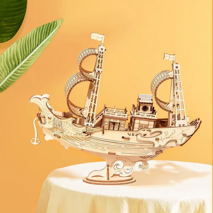 Puzzle 3D Japanese Diplomatic Ship [3]