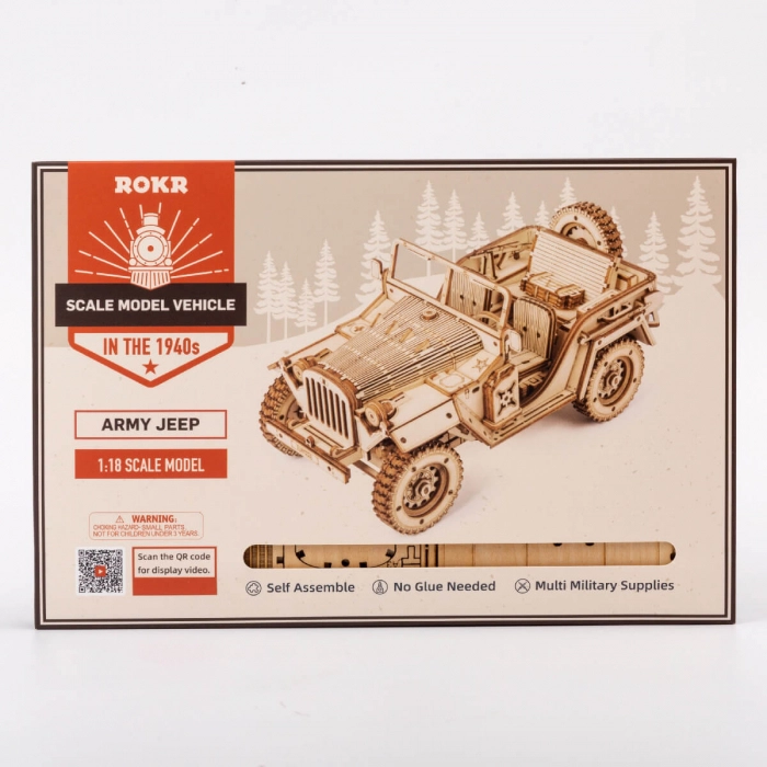 Puzzle 3D Jeep [7]