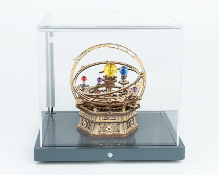 Puzzle 3D, lemn, cutiuta muzicala, Noapte Instelata, 84 piese [2]