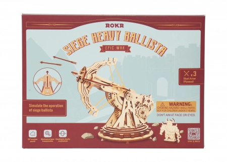 Puzzle 3D Mecanic, Balista asalt [8]