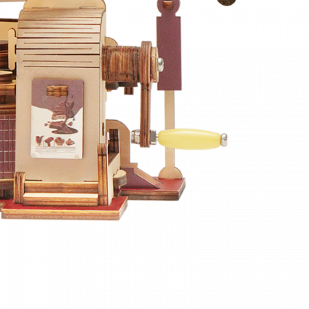 Puzzle 3D mecanic, Fabrica de ciocolata Marble Run, 513 piese [10]