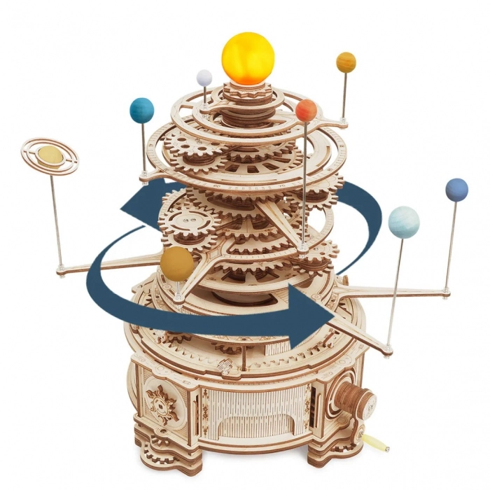 Puzzle 3D Mecanic, Planetariu, 316 piese [6]