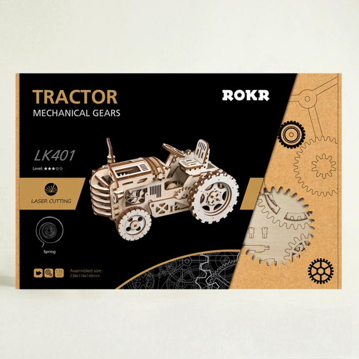 Puzzle 3D Mecanic Tractor [6]