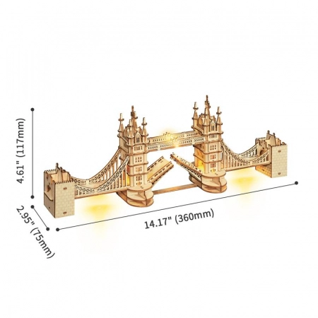 Puzzle 3D, Podul Turnului, 113 piese [3]