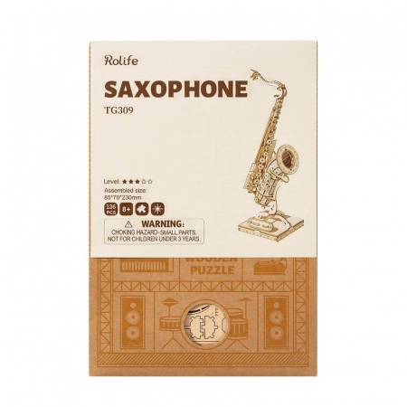 Puzzle 3D, Saxofon, 136 piese [6]