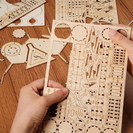Puzzle 3D, Set de tobe, 246 piese [6]