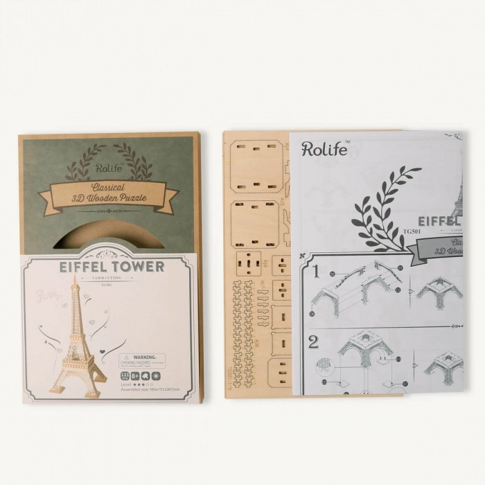 Puzzle 3D Turnul Eiffel [5]