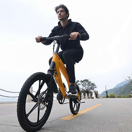 Bicicleta electrica Lehe S1 - Galben [4]