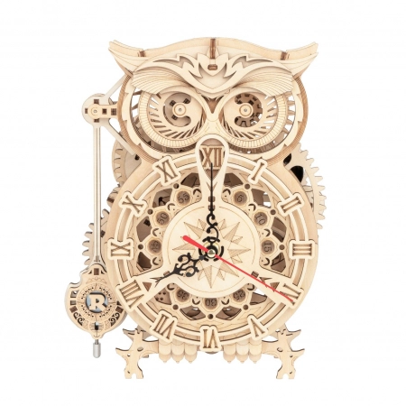 Clock ＆ Calendar - Puzzle 3D, Ceas Bufnita