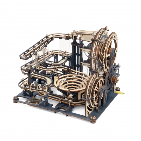 Marble Run - Puzzle 3D Marble Night City, Lemn, 294 piese