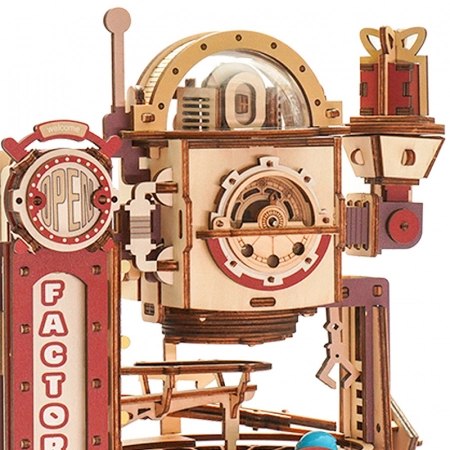 Puzzle 3D mecanic, Fabrica de ciocolata Marble Run, 513 piese [8]
