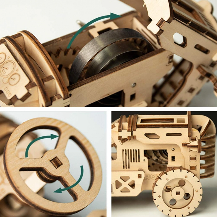 Puzzle 3D Mecanic Tractor [4]