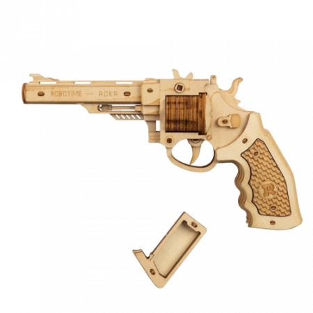 3D Wooden Puzzle - Puzzle 3D, Pistol Corsac M60