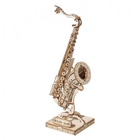 Musical Instrument - Puzzle 3D, Saxofon, 136 piese