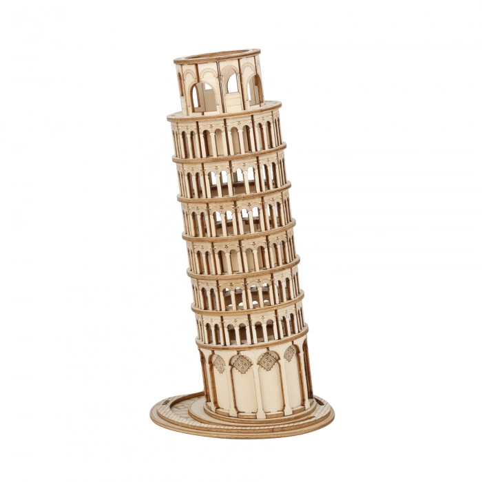 3D Wooden Puzzle - Puzzle 3D Turnul din Pisa