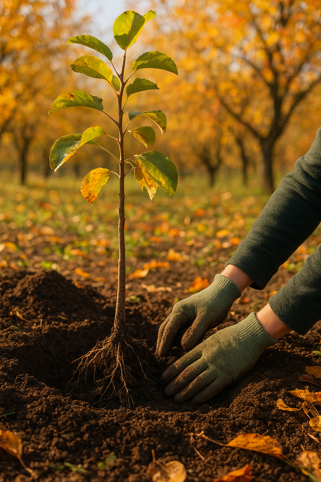 Plantarea pomilor toamna
