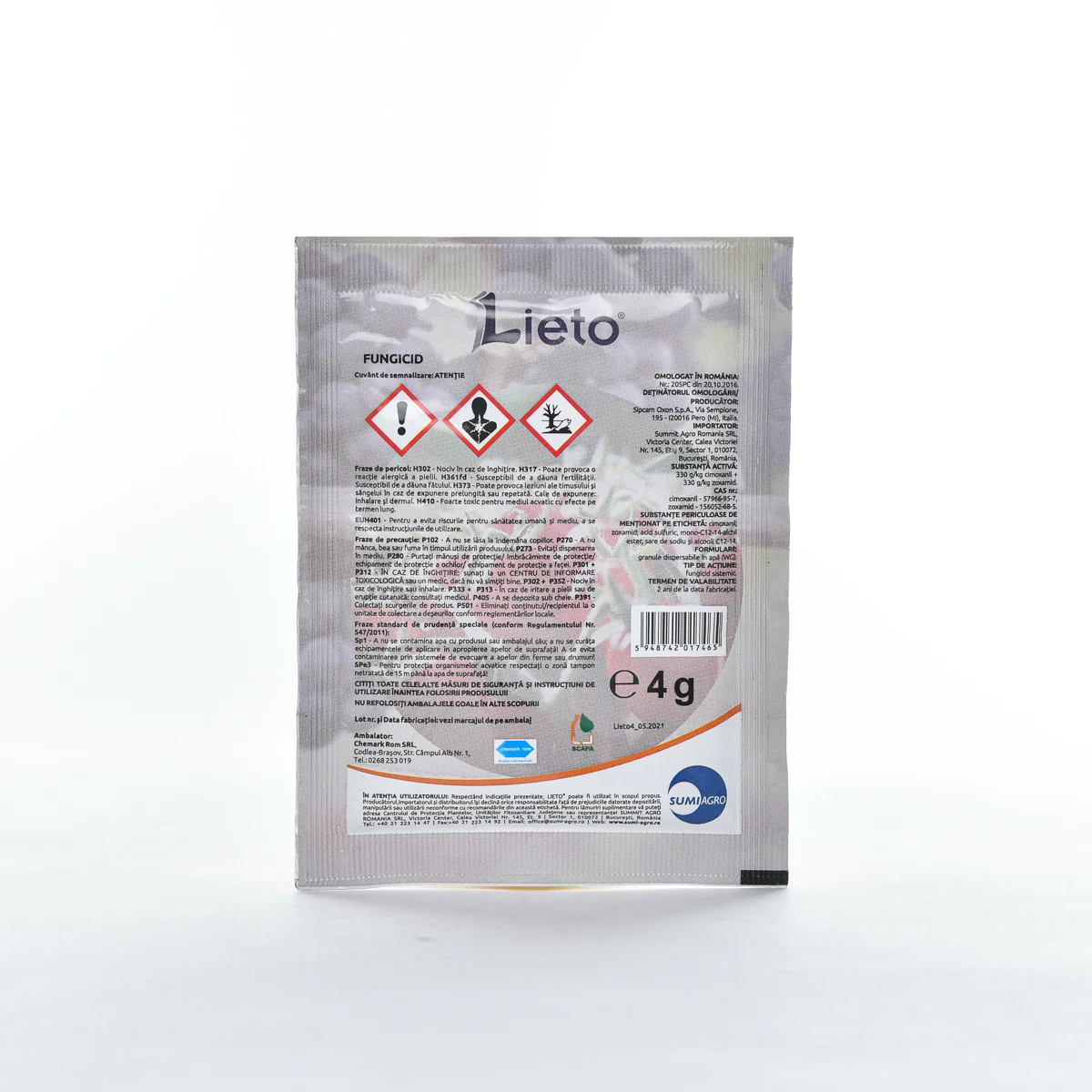 Fungicide - Lieto