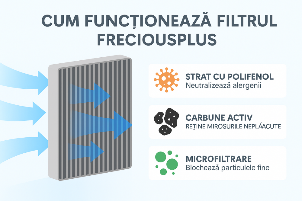 Filtru aer habitaclu Mann Filter,FP25015, Tesla Model 3/Y [2]