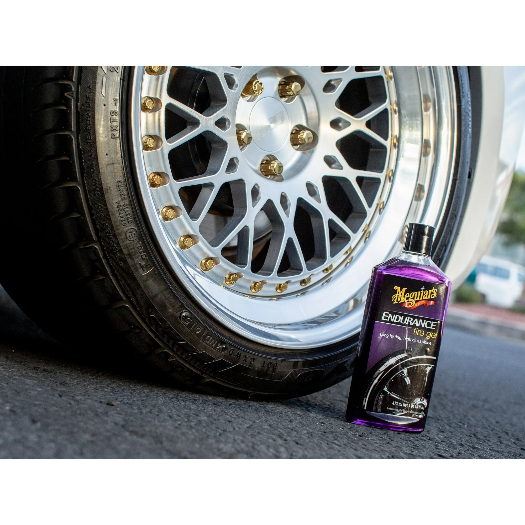 Gel pentru anvelope Meguiar's Endurance - 473 ml | Luciu ridicat, strălucire de lungă durată [5]