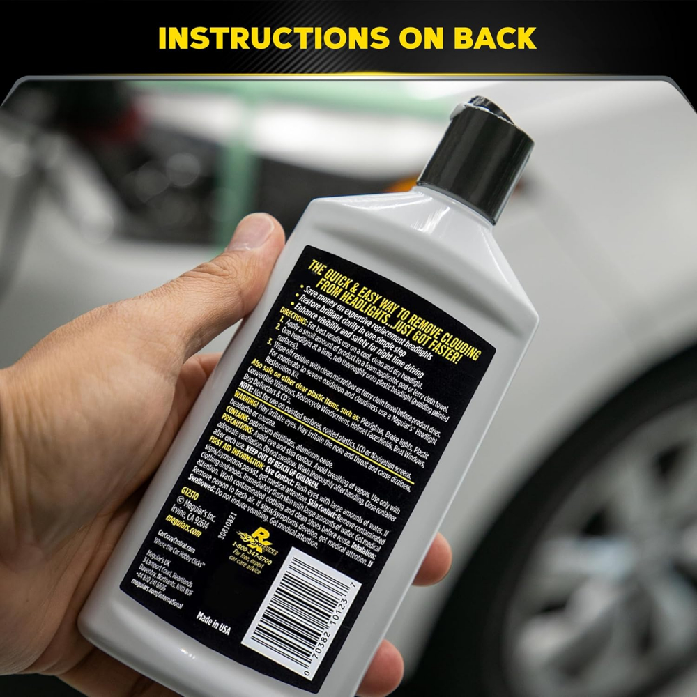 Meguiar’s G12310 PlastX – Soluție de Curățare și Polish pentru Plastic , 296ml [5]