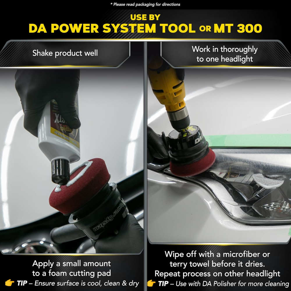 Meguiar’s G12310 PlastX – Soluție de Curățare și Polish pentru Plastic , 296ml [7]