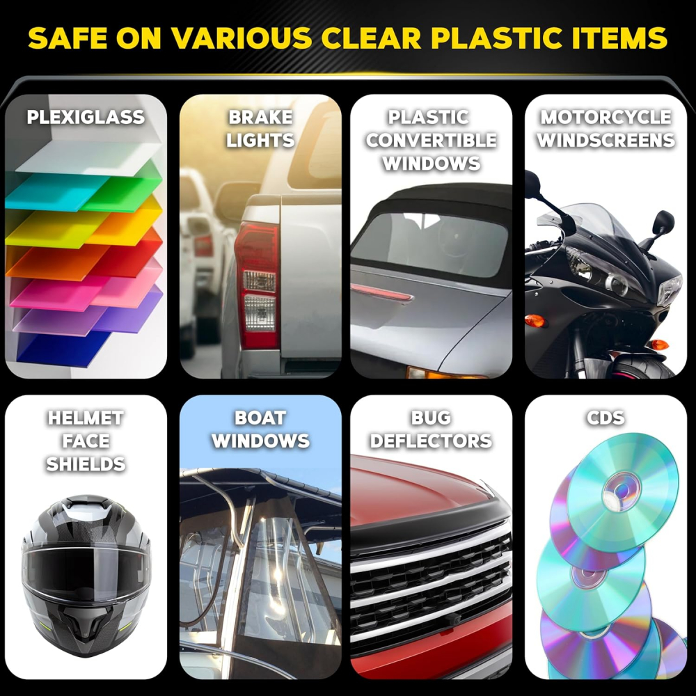 Meguiar’s G12310 PlastX – Soluție de Curățare și Polish pentru Plastic , 296ml [4]