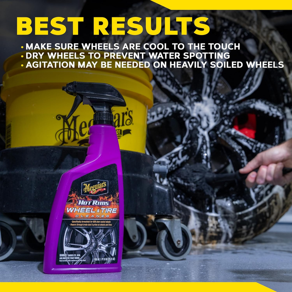 Meguiar's G9524 Hot Rims Wheel & Tire Cleaner. [8]