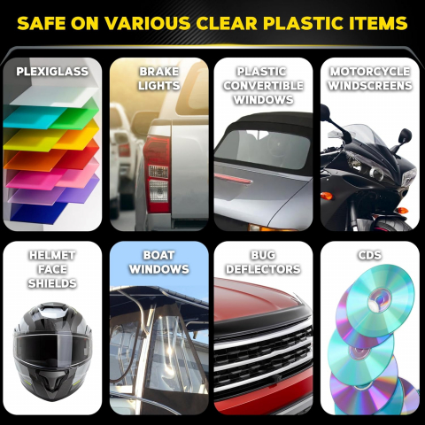 Meguiar’s G12310 PlastX – Soluție de Curățare și Polish pentru Plastic , 296ml [3]