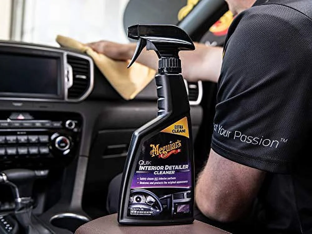 Meguiar’s G13616 Quik Interior Detailer – Spray de Curățare Rapidă pentru Interior, 473ml [5]