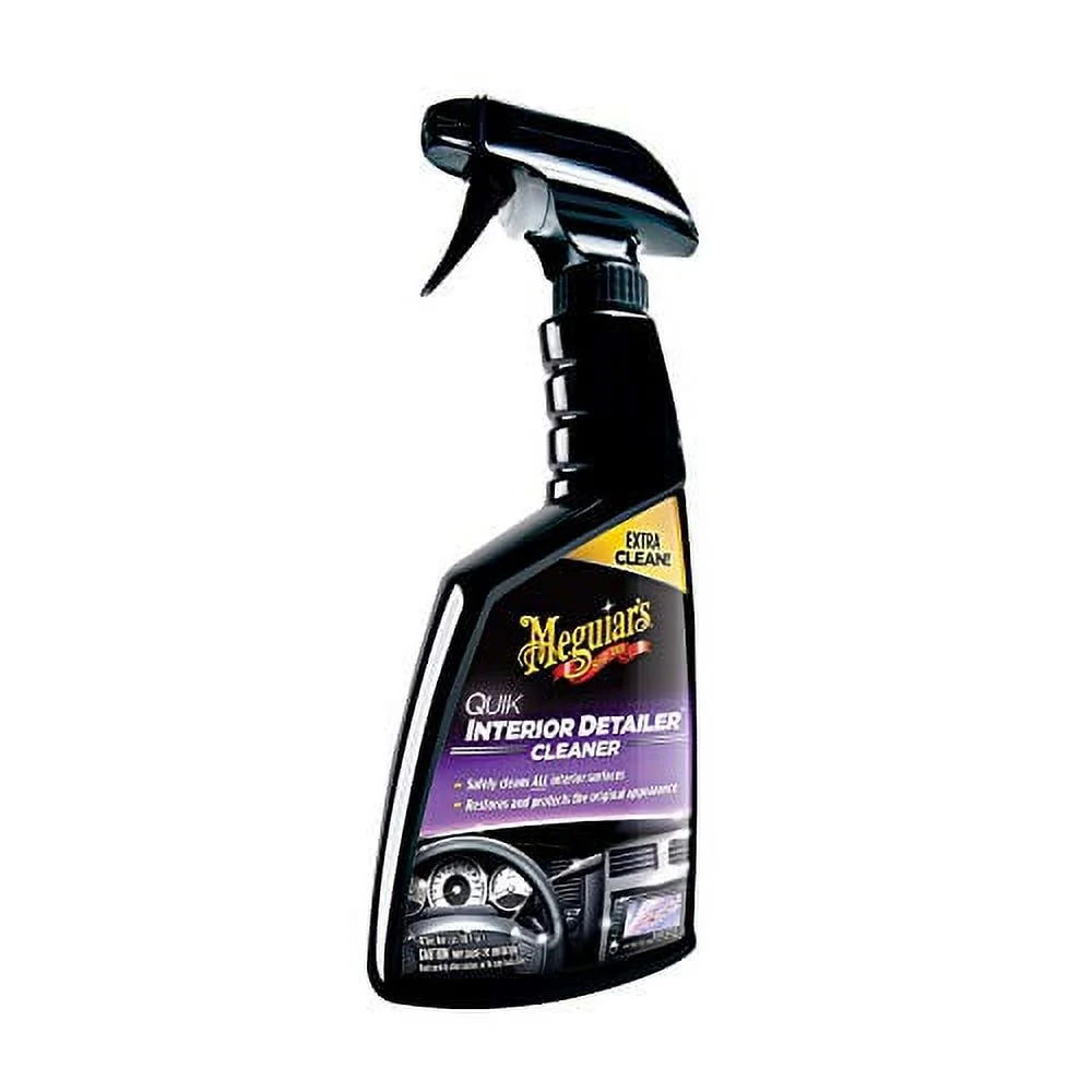 Detailing si Cosmetica interior - Meguiar’s G13616 Quik Interior Detailer – Spray de Curățare Rapidă pentru Interior, 473ml