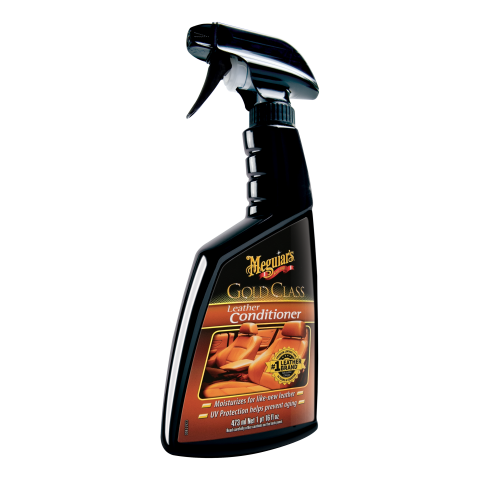 Detailing si Cosmetica interior - Meguiar’s G18616 Leather Conditioner – Întreținere și Protecție UV pentru Piele Auto, 473ml