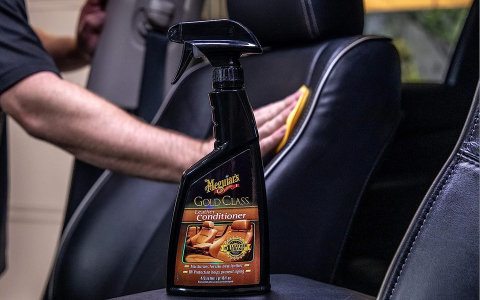 Meguiar’s G18616 Leather Conditioner – Întreținere și Protecție UV pentru Piele Auto, 473ml [1]