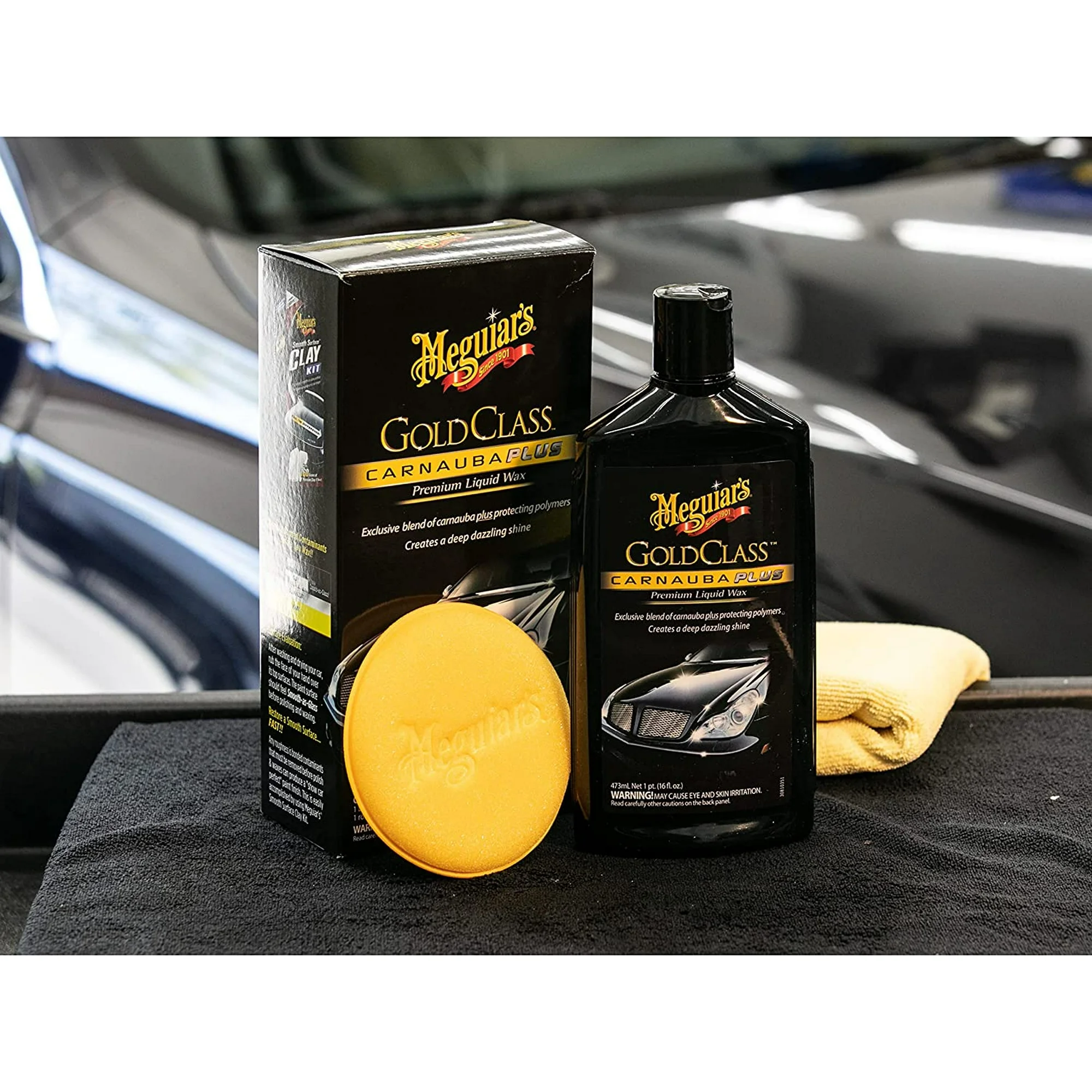 Meguiar’s G7016 – Gold Class Carnauba Plus Liquid Wax,473ml [6]