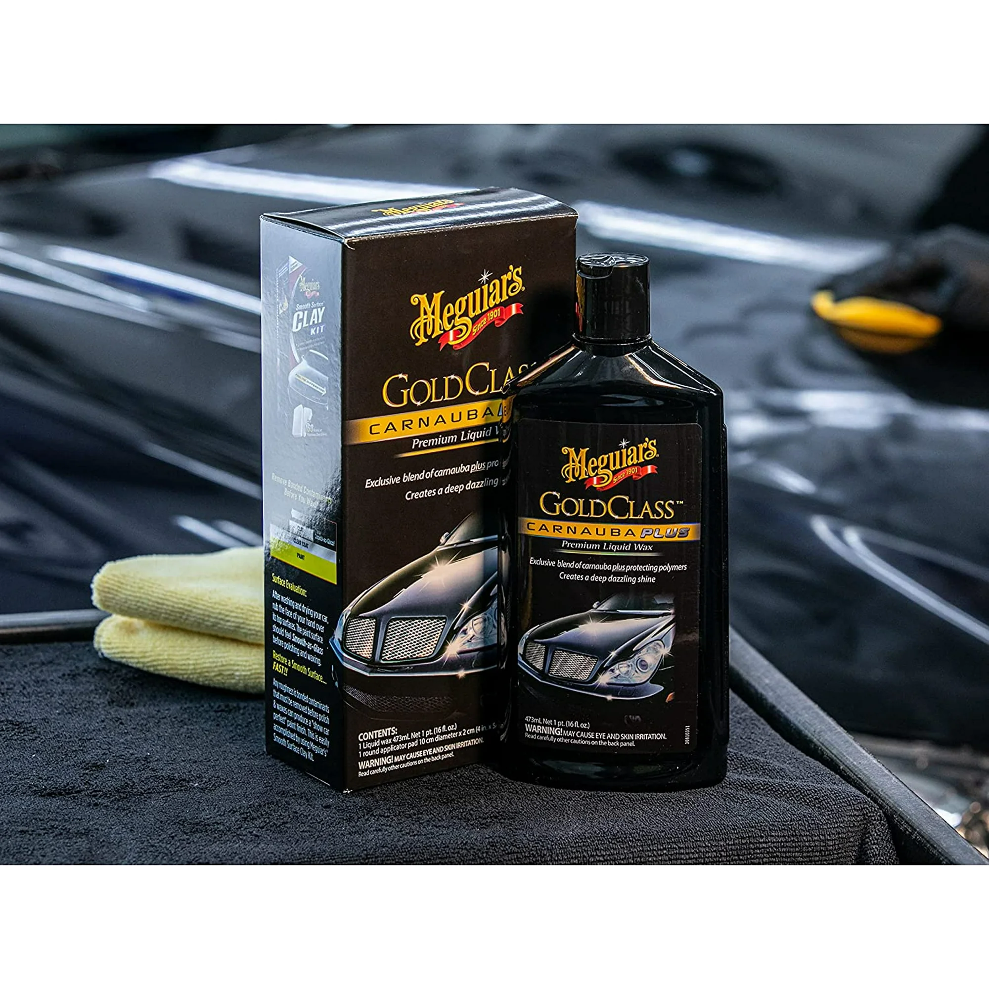 Meguiar’s G7016 – Gold Class Carnauba Plus Liquid Wax,473ml [3]