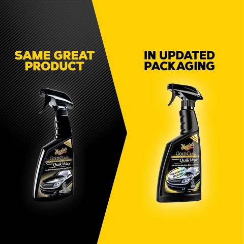 Meguiar’s G7716 Gold Class Quik Wax – Ceară Spray pentru Luciu Profund, 473ml [5]