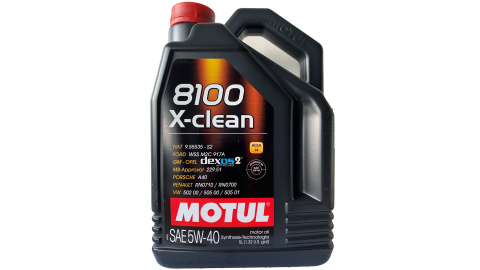 Ulei motor turisme - Motul 8100 X‑Clean 5W‑40 – 5 L