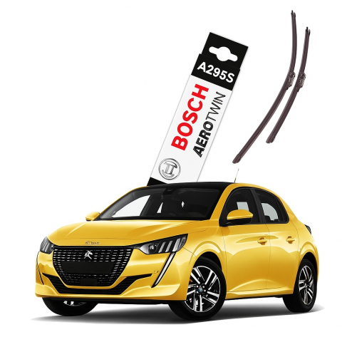 Stergatoare auto - Bosch Aerotwin A295S – Set de ștergătoare Peugeot 208 & 2008,Corsa F