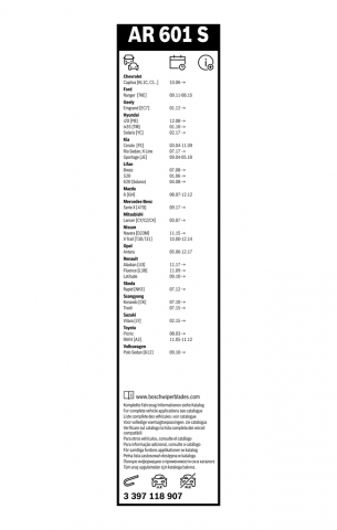 Set stergatoare Bosch Aerotwin Bosch 3397118907 dedicate Suzuki VITARA II 2015-2025 [3]