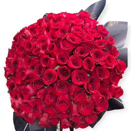 Buchete Trandafiri - Buchet 101 Trandafiri Rosii