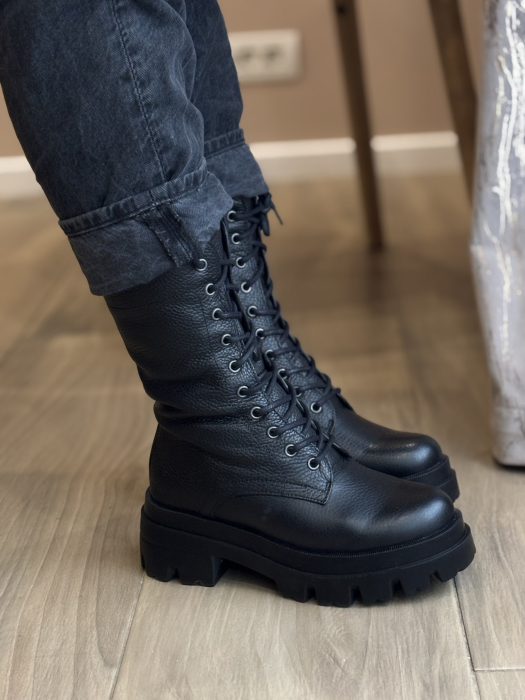 Bocanc înalt din piele naturală – Made in Romania [3]