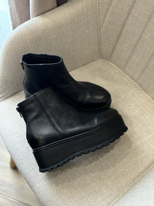 Botine din piele naturală – Made in Romania [3]