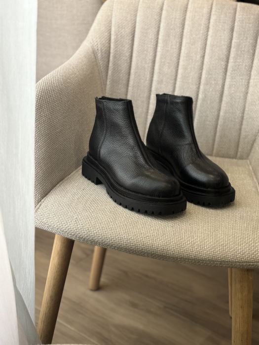 Botine din piele naturală – Made in Romania - [4]