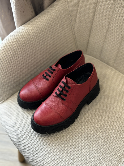 Pantofi Alma - roșu [2]